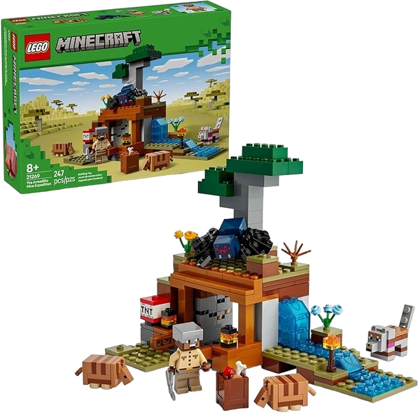 LEGO Minecraft Armadillo Mine Expedition Set