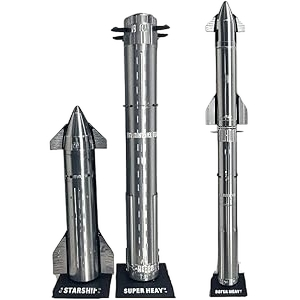 SpaceX Starship Rocket Model Set