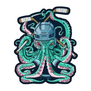 Seattle Kraken Rumble Sticker