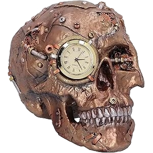 Nemesis Now Scrapped Skull Steampunk Figurine