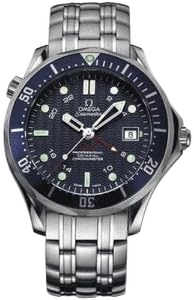 James Bond Omega Seamaster Co-Axial Mens Gmt Watch 2535.80.00
