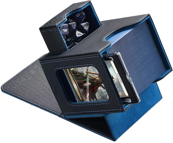 Mage Tech Commander Deck Box Black/Blue