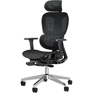 Ergonomischer Bürostuhl mit Netzstoff und 3D-Armlehnen