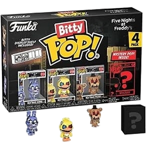 Funko Bitty POP! FNAF Nightmare Bonnie 4-Pack