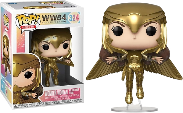 Funko POP! Heroes: Wonder Woman 1984 – Gold Flying Metallic