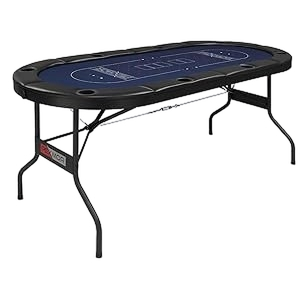 Bonnlo 8-Player Foldable Poker Table