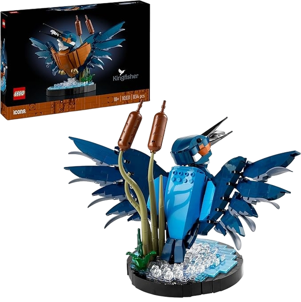 LEGO Icons Kingfisher Bird Model Set