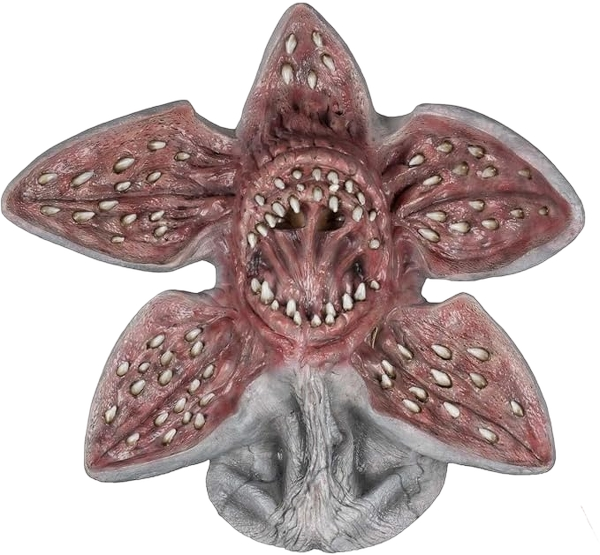 Ghoulish Productions Demogorgon Latex Mask, Official Stranger Things License