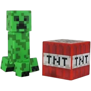Minecraft Core Creeper Figure Pack
