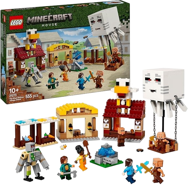 LEGO Minecraft Gust Village Assault Set