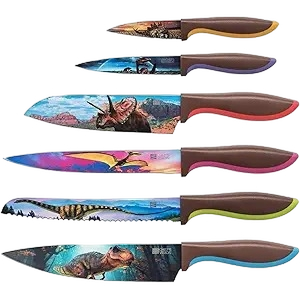 CHEF'S VISION Jurassic Knife Set 6-Piece