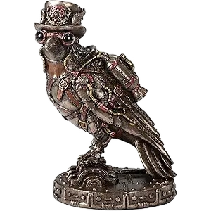Veronese Design 5 1/2 Inch Steampunk Ravencroft Rocket Fuel