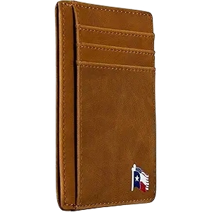 Texas Flag RFID Front Pocket Wallet