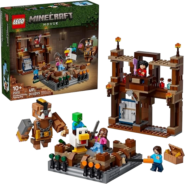 LEGO Woodland Mansion Fighting Ring Set, Birthday Gift Idea for Fans - 21272