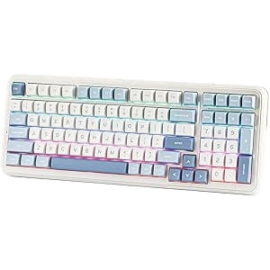 MechLands MCHOSE K99 – 96% Wireless Gasket Mechanical Keyboard, Hot-Swappable, 6000mAh Battery