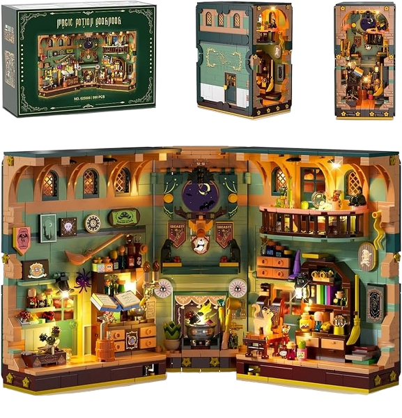 INSOON Magic Potion Booknook Building Set