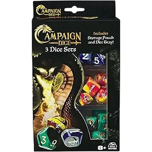 Spin Master Campaign Dice RPG 3-Set