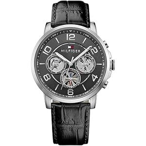 Tommy Hilfiger Men's Multi-Dial Leather Watch