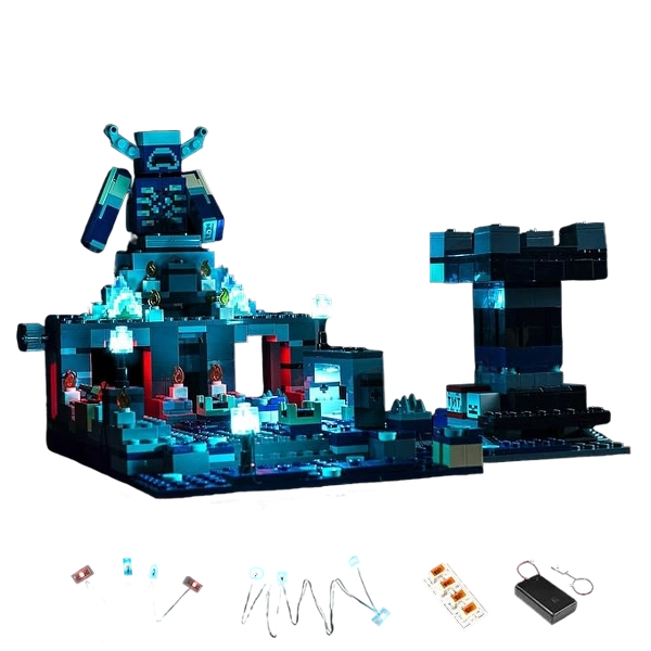 LED Light Kit for Lego Minecraft The Deep Dark Battle 21246