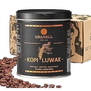 Kopi Luwak Coffee Beans Cafés Granell