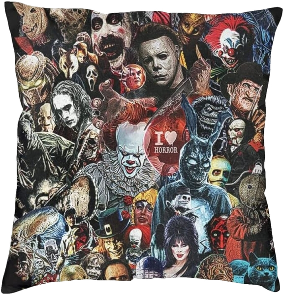 The Beach Stop Horror Movie Cushion Cover 