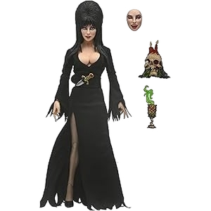 NECA Official Elvira 8" Clothed Action Figure