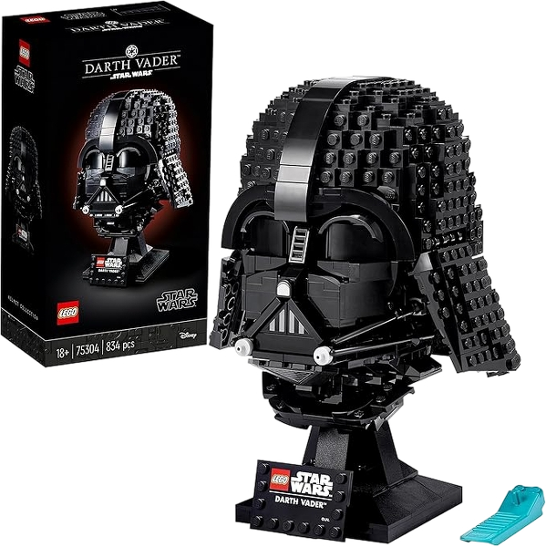 LEGO Star Wars Darth Vader Helmet Mask Display Model Kit
