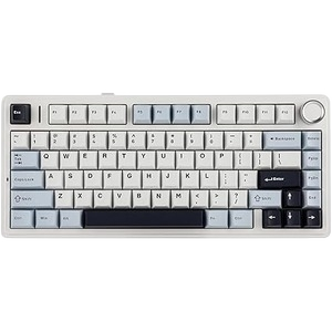 EPOMAKER x AULA F75 Wireless Mechanical Keyboard – Light Blue