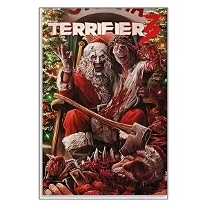 Terrifier 3 Movie Art Poster Decorative Painting Canvas Living Room Posters 12x18inch(30x45cm)