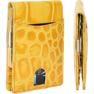 Mens Leather Wallet Rfid Blocking