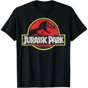 Jurassic Park Classic T-Rex Logo T-Shirt