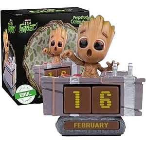 Marvel Groot Perpetual Calendar Desk Accessory