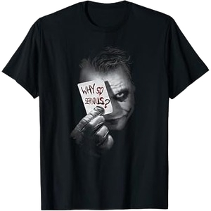 DC Dark Knight Why So Serious T-Shirt
