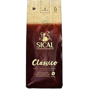 Sical 5 Stars Delicious Portuguese Roasted Coffee Beans (1Kg x 12 bags=12kgs)