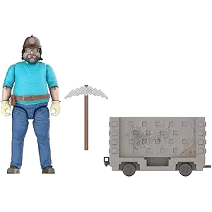Minecraft Explosive Minecart Escape Action Figure Set