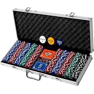 Professional Poker Set with Aluminum Case