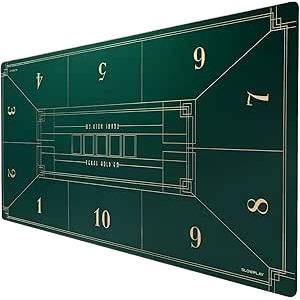 SLOWPLAY Texas Hold'em Poker Mat 180x90cm
