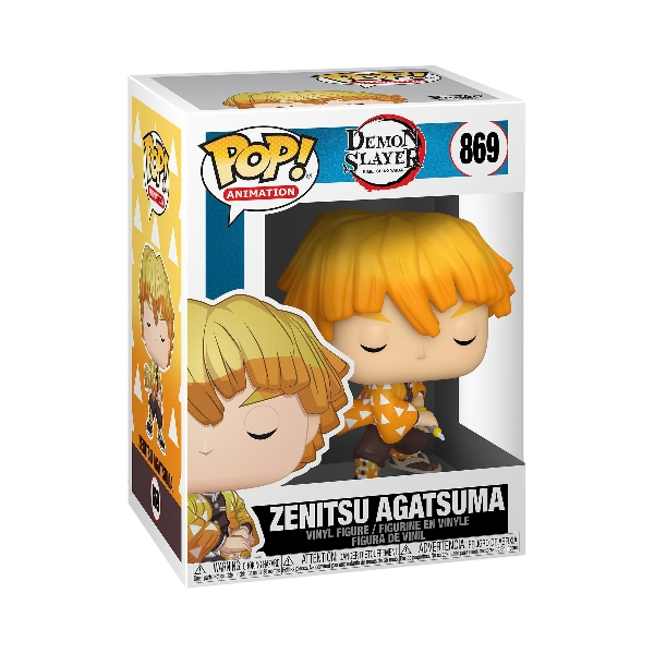Funko Pop Animation: Demon Slayer - Zenitsu Agatsuma, 3.75 Inches - Collectable Vinyl Figure - Gift Idea - Official Merchandise - Toys for Kids & Adults - Anime Fans - Model Figure for Collectors