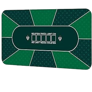 Amrocky Professional Poker Mat 8-10 Player