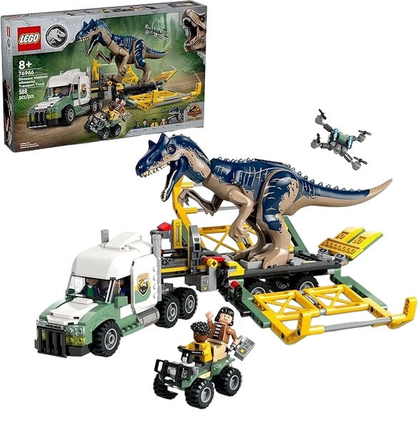 LEGO Jurassic World Allosaurus Transport Truck