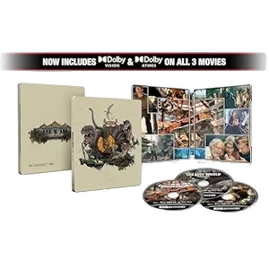 Jurassic Park Trilogy Limited Edition Steelbook 4K