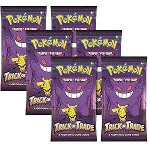Pokemon 2023 Trick or Trade 6-Pack