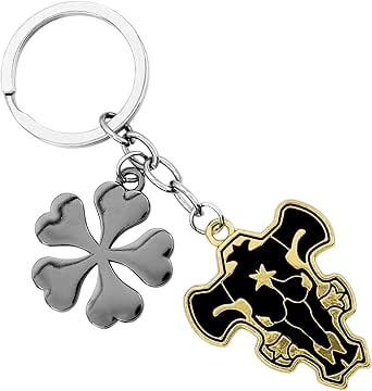 Black Clover Black Bulls Metal Keychain