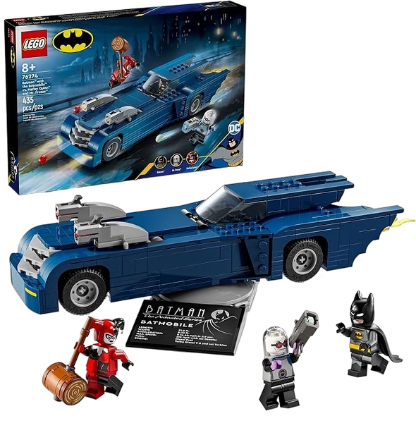 LEGO DC Batman Batmobile vs Harley Quinn