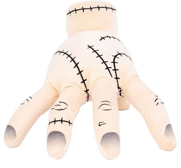 Wednesday & The Addams Family Thing Hand Plush Pillow Buddy 